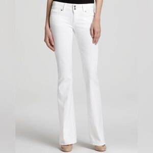 Paige low rise bootcut jeans